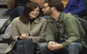 Emma stone with husband Dave McCary