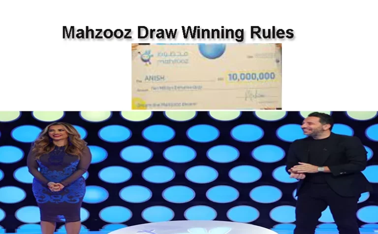 Mahzooz draw lottery rules and how win Mahzooz Draw 2023