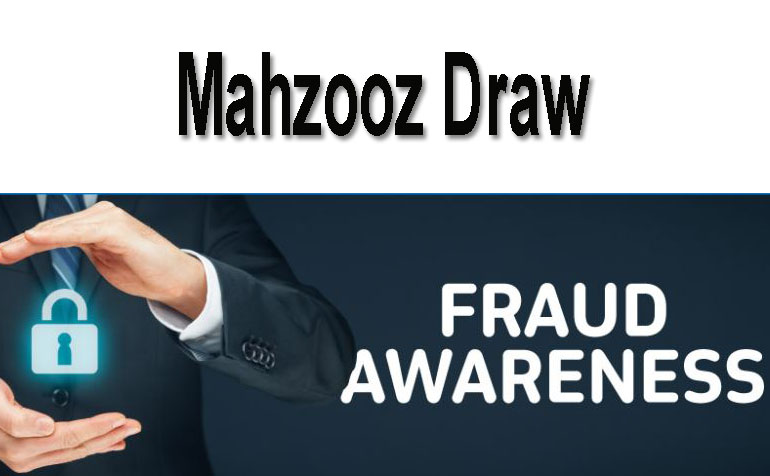 mahzooz fraud awareness