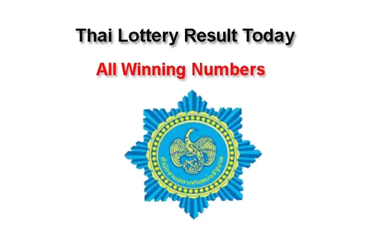 Thai Lottery Result today 30-12-2022