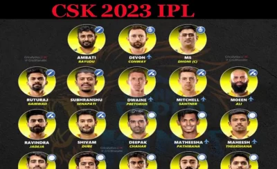 CSK TEAM SQAUD IPL 2023