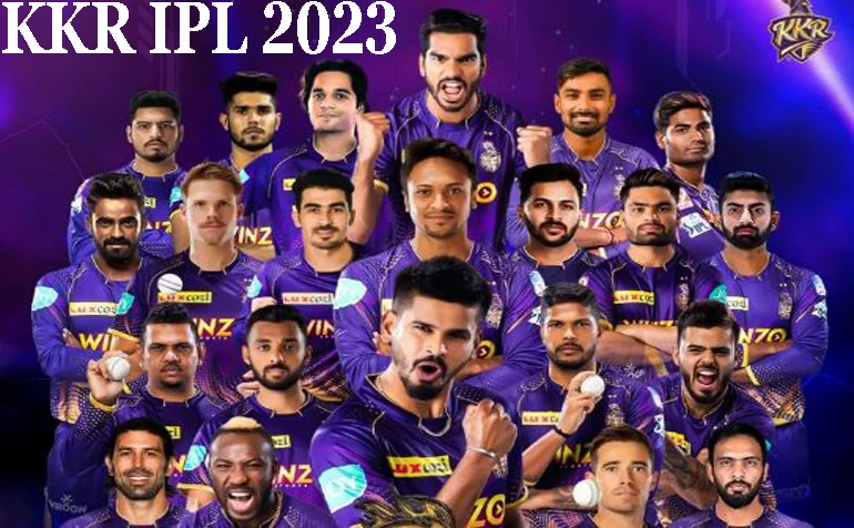 KKR IPL 2023 TEAM squad