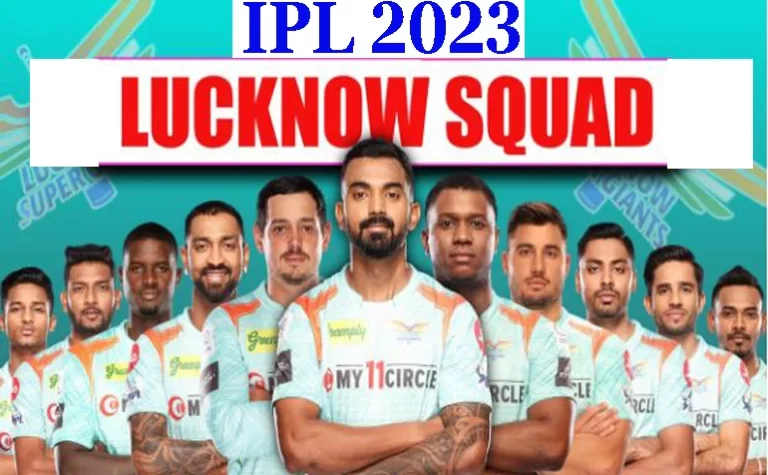 LSG Team IPL 2023 Squad List Lucknow Super Giants