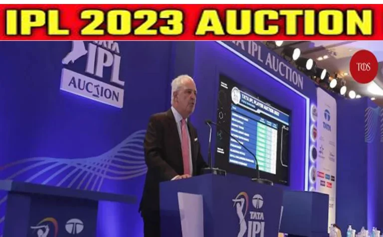 IPL 2023 Auction Players and Price – Team Sold & Unsold
