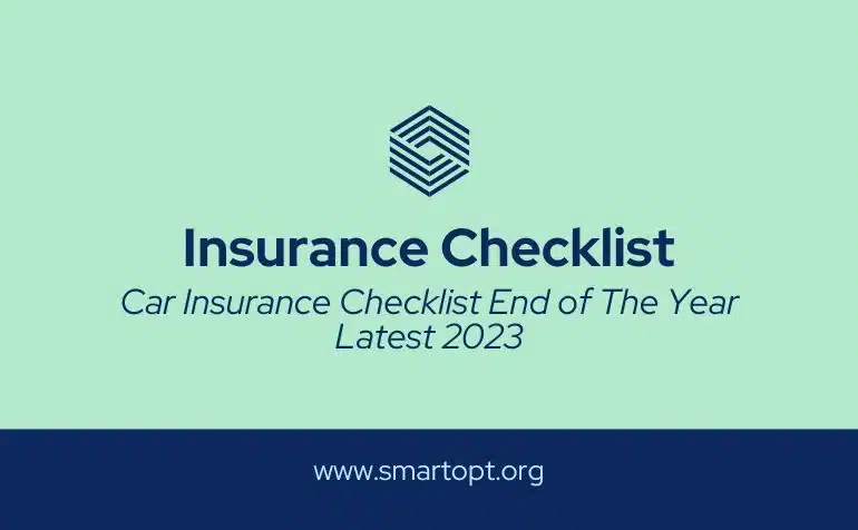Insurance Checklist 2023