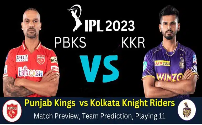pbkh vs KKR ipl match 2023